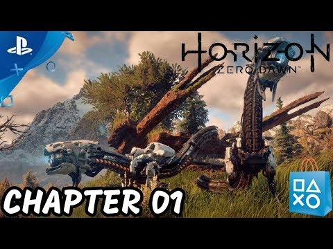 Horizon Zero Dawn 15 Minutes of Gameplay 1080p |PS4 PRO|