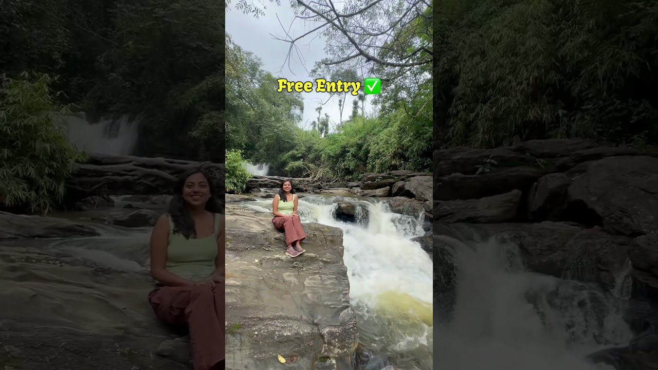 Beautiful waterfall near bangalore 