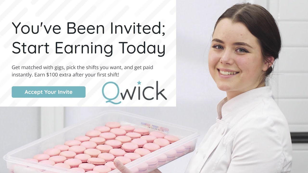 QWICK APP GET PAID TODAY 🤑 ️💰💸 1 SIDE HUSTLE GIG WORK APP YouTube