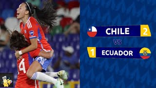Chile (2) VS (1) Ecuador / 2022 Women's Copa América Colombia / Highlights and Goals