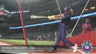 Ethan Holliday Prospect Video, Inf, Stillwater High School Class of 2025, #PGAAC