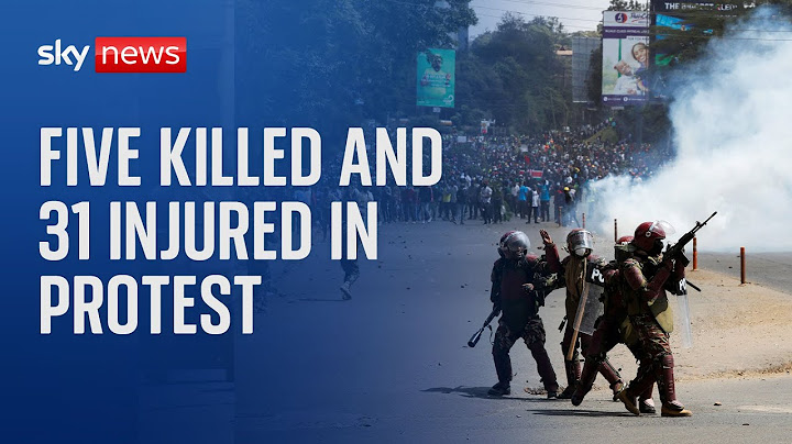 Kenya protesters shot dead and parliament set on fire after controversial tax bill passes