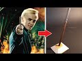 MAKING DRAGO MALEFOY'S WAND !! (Woodturning)