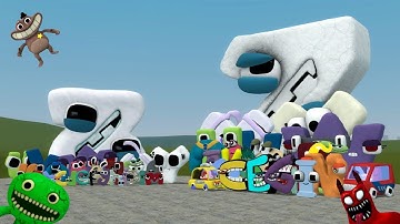 LOWERCASE BABY ALPHABET LORE (A-Z) VS ALPHABET LORE (A-Z) In Garry