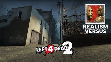 LEFT 4 DEAD 2 - CRASH COURSE - REALISM VERSUS WITH RH4XOR
