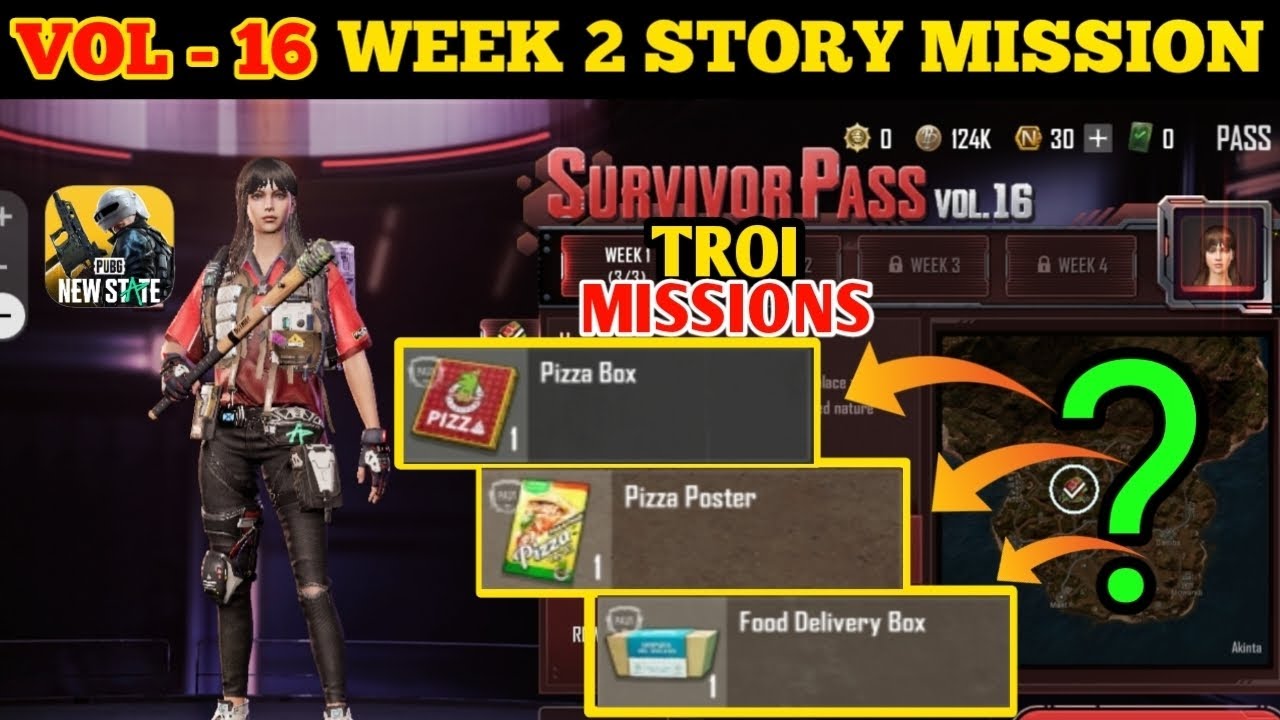 NEW STATE MOBILE - VOL-16 - WEEK 2 - STORY MISSION LOCATION