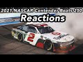 2021 NASCAR Contender Boats 250 Reactions