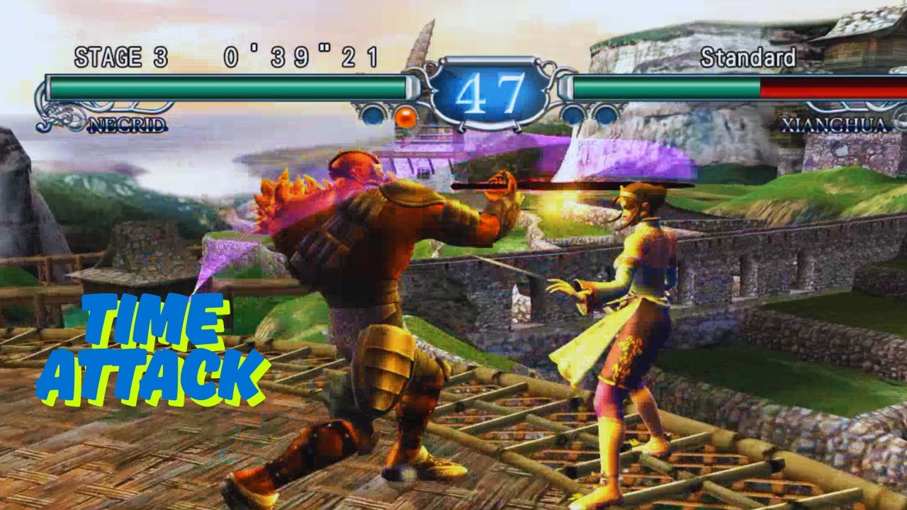 Soul Calibur 2 HD Time Attack Standard with Necrid