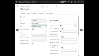 Microsoft Dynamics 365 Business Central - E Customer Statement
