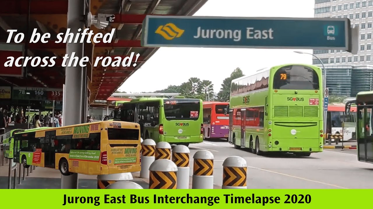 Jurong East Bus Interchange Timelapse 2020