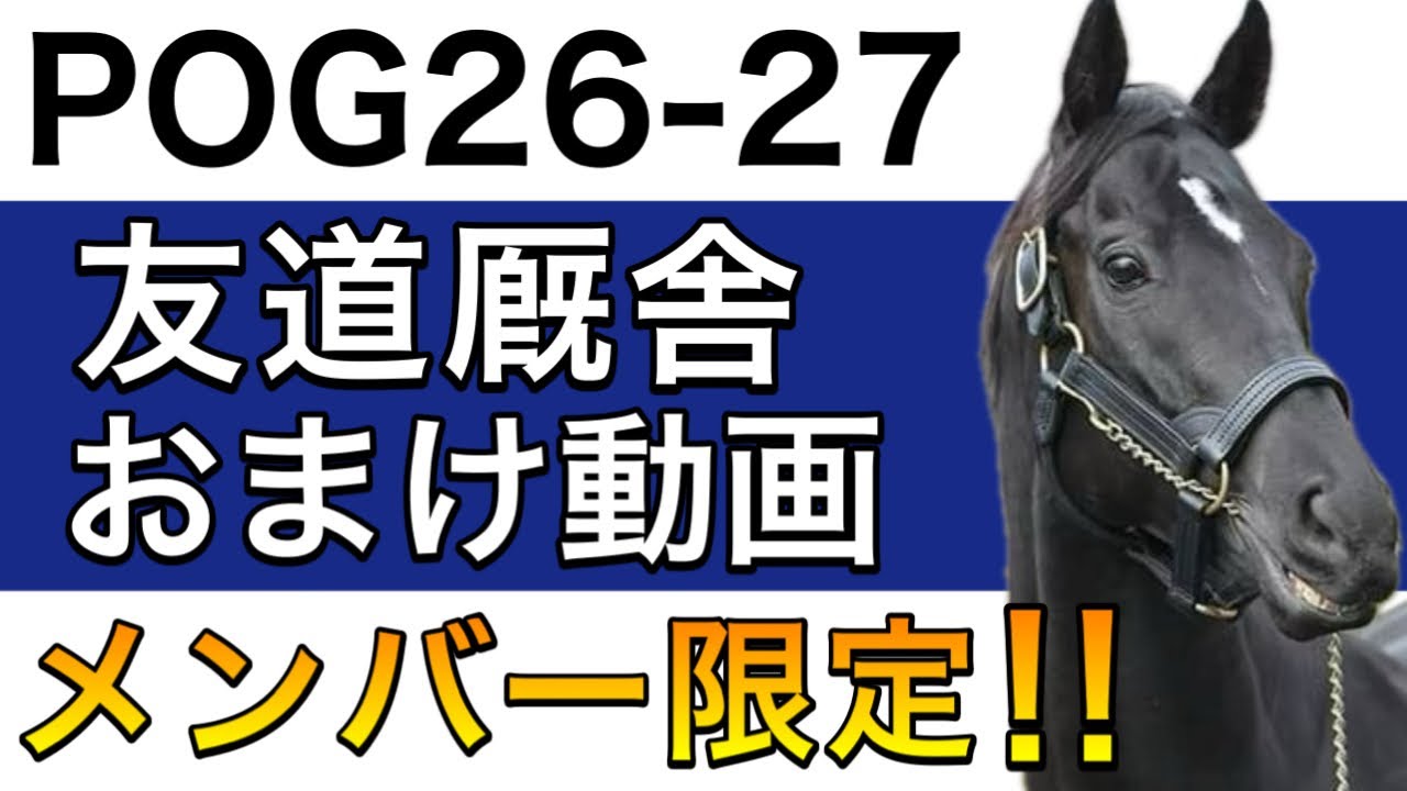 POG/26-27] Tomomichi Stable's Promising 2-Year-Old Horses - Bonus