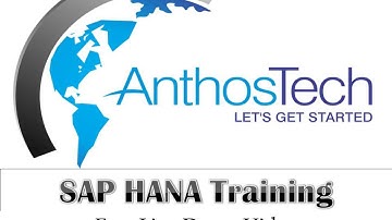 SAP HANA SP9 Online Live Training Demo