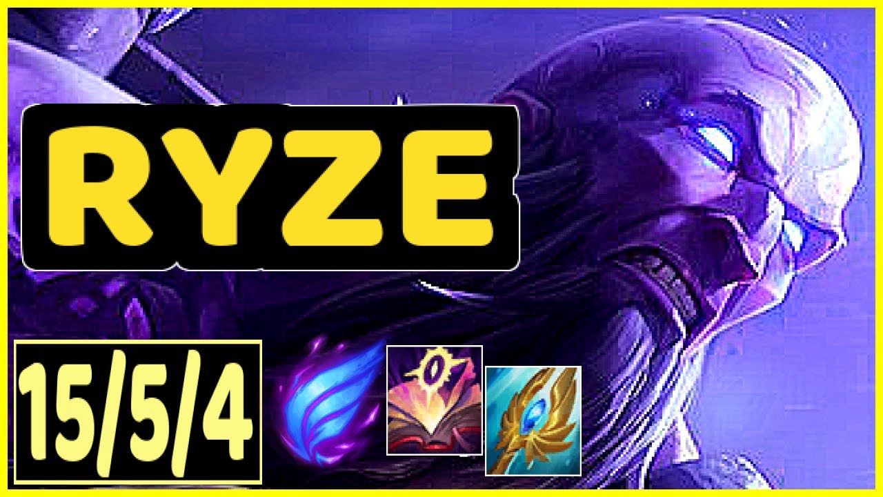 RYZE VS TEEMO - 15/5/4 KDA TOP GAMEPLAY CHALLENGER I