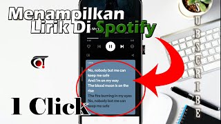 Memunculkan Lirik DiSpotify Dengan Mudah Tanpa Aplikasi Tambahan || Kurang Dari 5 Menit