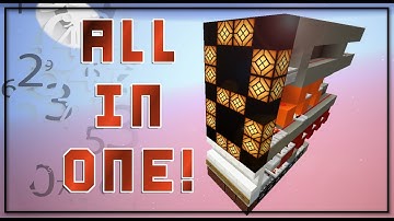 Numeric Display with UP / DOWN / RESET Functions! | Minecraft