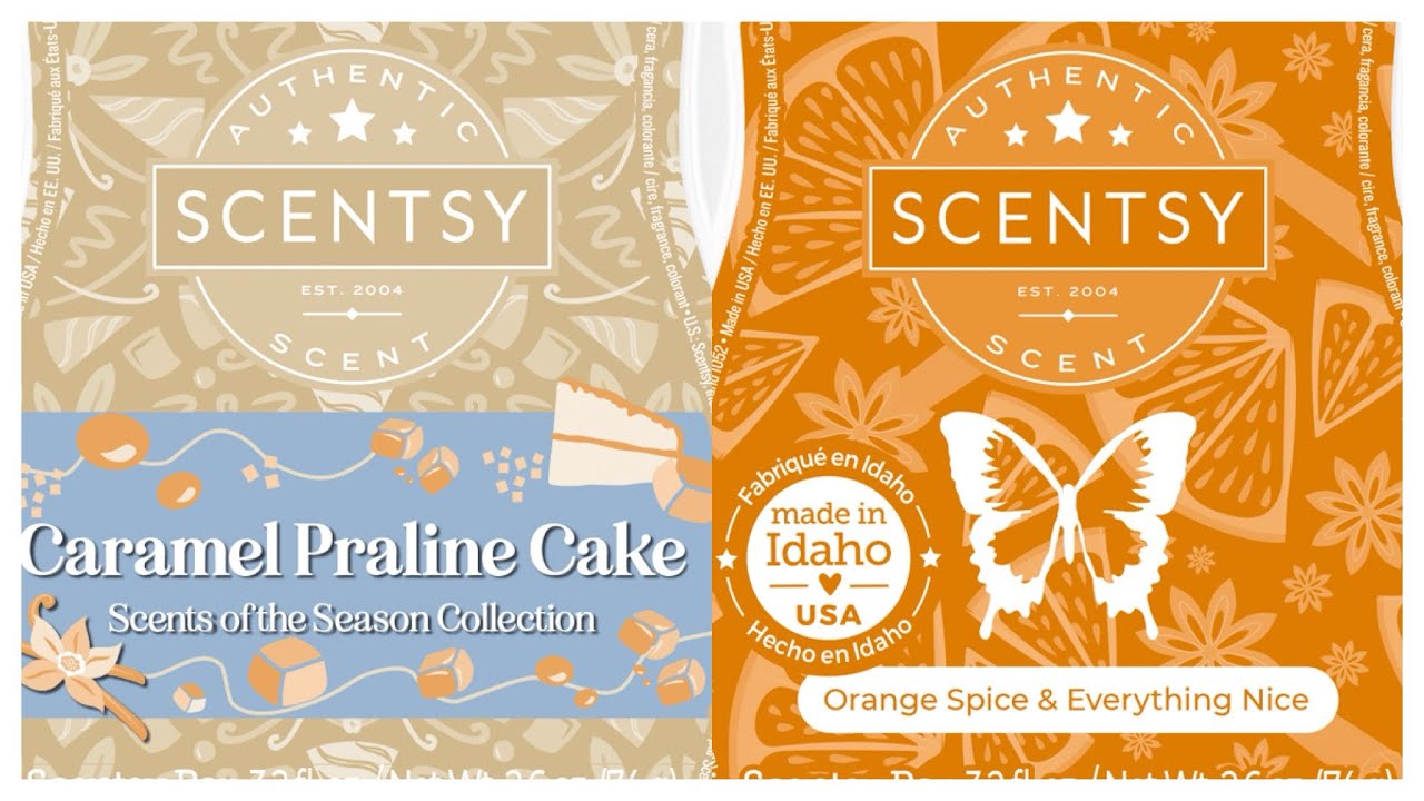 Tester Tuesday Caramel Praline Cake and Orange Spice & Everything Nice (Scentsy Reviews) # 214