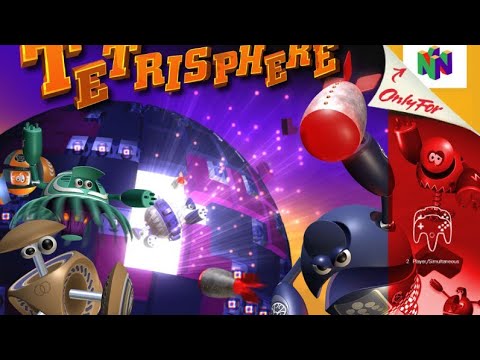 N64 - Tetris Sphere gameplay (no commentary) 1Hr