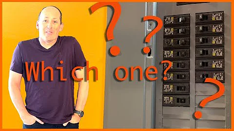 EASILY find the correct breaker switch