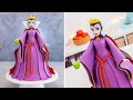 Snow white  evil queen doll cake  disney villains