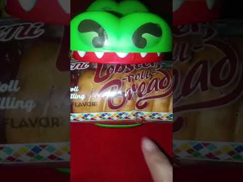 💥𝗕𝗜𝗚 𝗖𝗥𝗢𝗖𝗢𝗗𝗜𝗟𝗘 𝗗𝗘𝗡𝗧𝗜𝗦𝗧 𝗘𝗔𝗧𝗜𝗡𝗚 𝗟𝗢𝗕𝗦𝗧𝗘𝗥 𝗥𝗢𝗟𝗟 𝗕𝗥𝗘𝗔𝗗 💥#asmr #asmrsounds #shortvideo #shorts