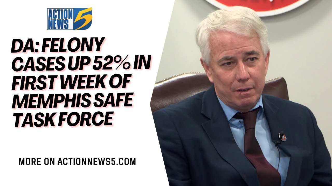 DA: Felony cases up 52% in first week of Memphis Safe Task Force - YouTube