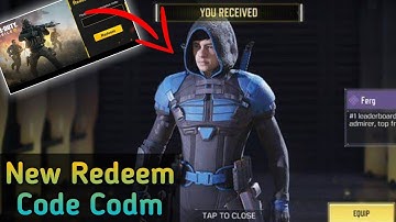Codm Redeem Code 2022 | New Redeem Code Codm | Today Redeem Code Codm | Garena Codm Redeem Code