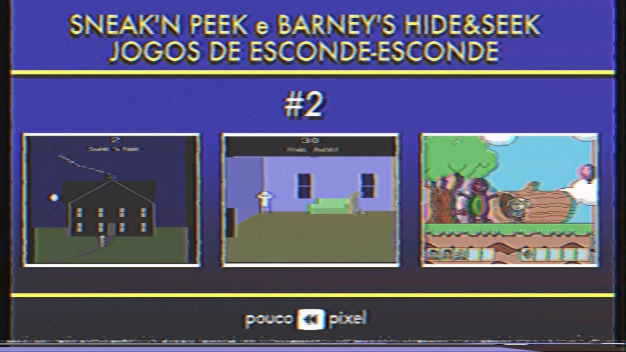 #2: Sneak'n Peek e jogos de ESCONDE-ESCONDE - YouTube