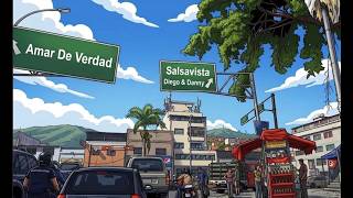 Salsavista - Amar De Verdad (Video Lyric Oficial)