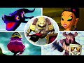Zelda Phantom Hourglass HD All Mini Bosses No Damage 