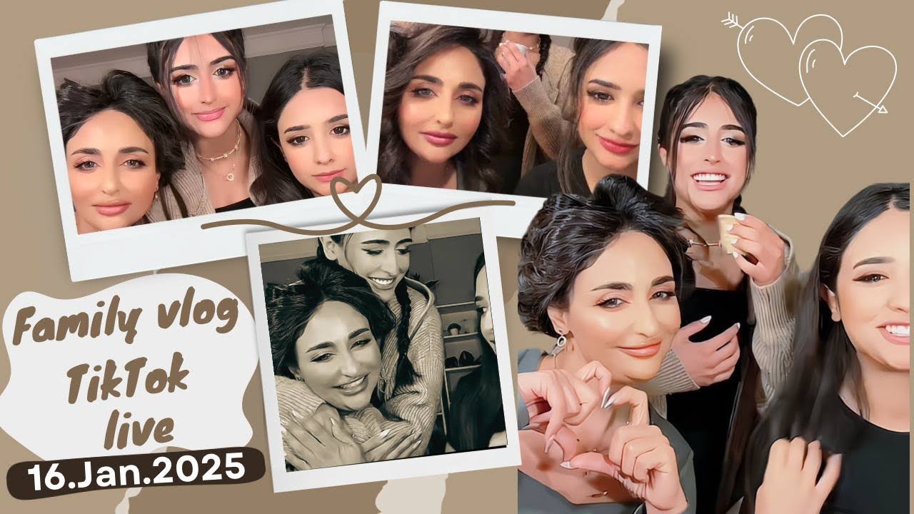 بث فعاليات عائلية رغد الكويتيه مع السيدة منال و مريم  برنامج تيك توك تاريخ 16-1-2025