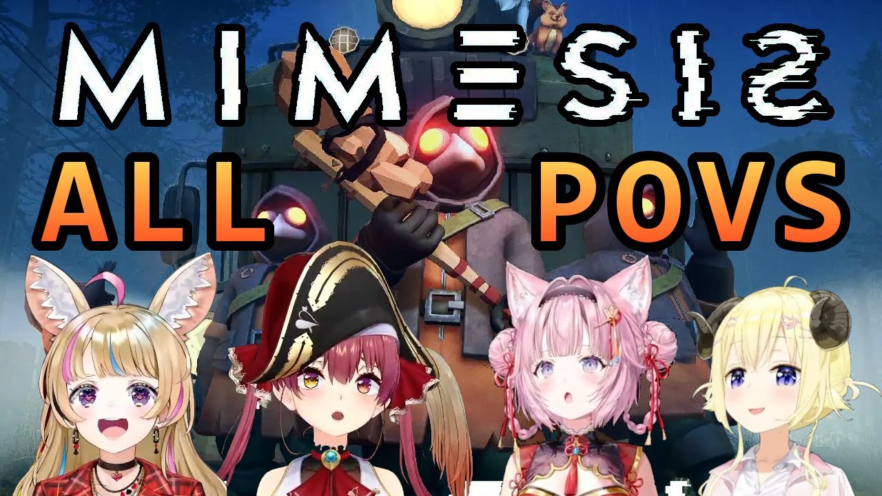 4 Hololive Members vs. Their AI Impostors【Eng Sub】