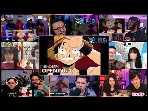 One Piece Opening 4 Reaction Mashup BON VOYAGE Op 4 ワンピース 