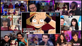 One Piece Opening 4  Reaction Mashup bon Voyage op 4 