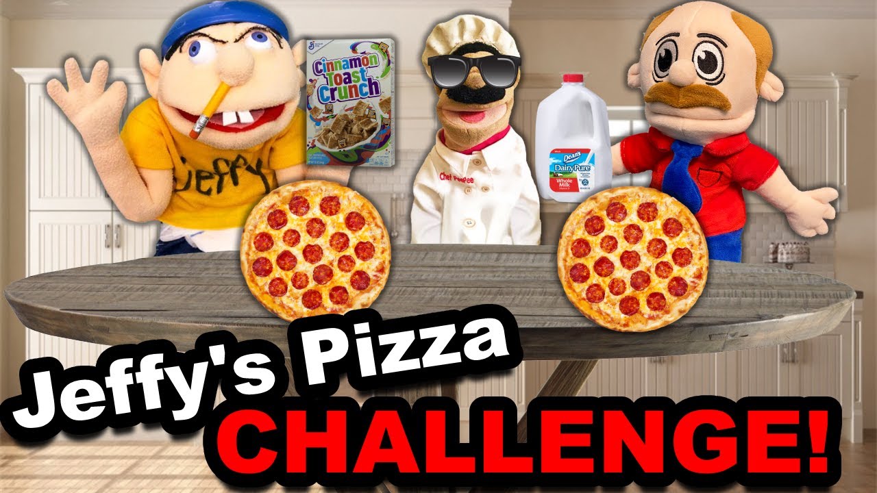 Jeffy's Pizza Challenge! YouTube