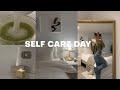 SELF CARE VLOG: journal routine, mental health, hair care, yoga, podcasts & lots of chats