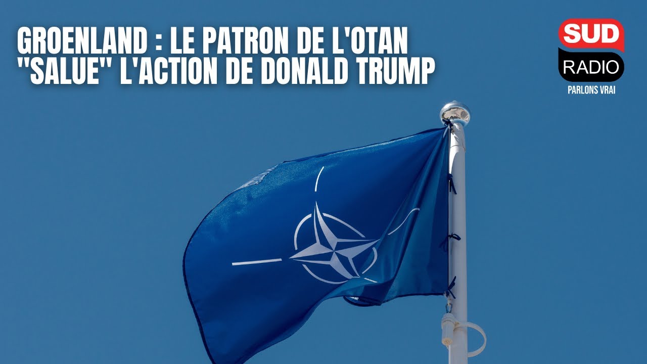 Groenland : le patron de l'OTAN "salue" l'action de Donald Trump
