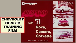 1971 Nova, Camaro, & Corvette Introduction - Chevrolet Dealer Training Film