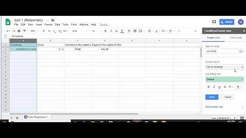 Time Stamps on google forms