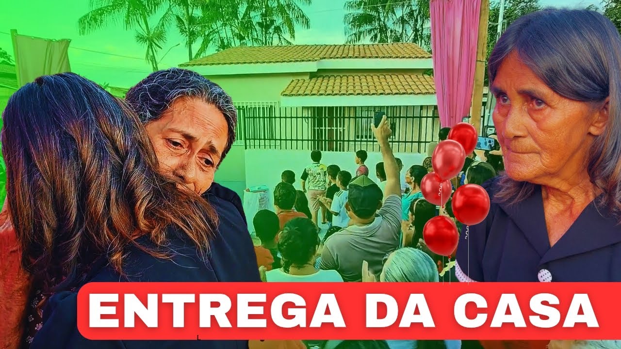 DONA ELVIRA: IDOSA QUE PERDEU MARIDO GANHA CASA NOVA❤️