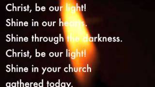 Video thumbnail of "Christ be our light.m4v"