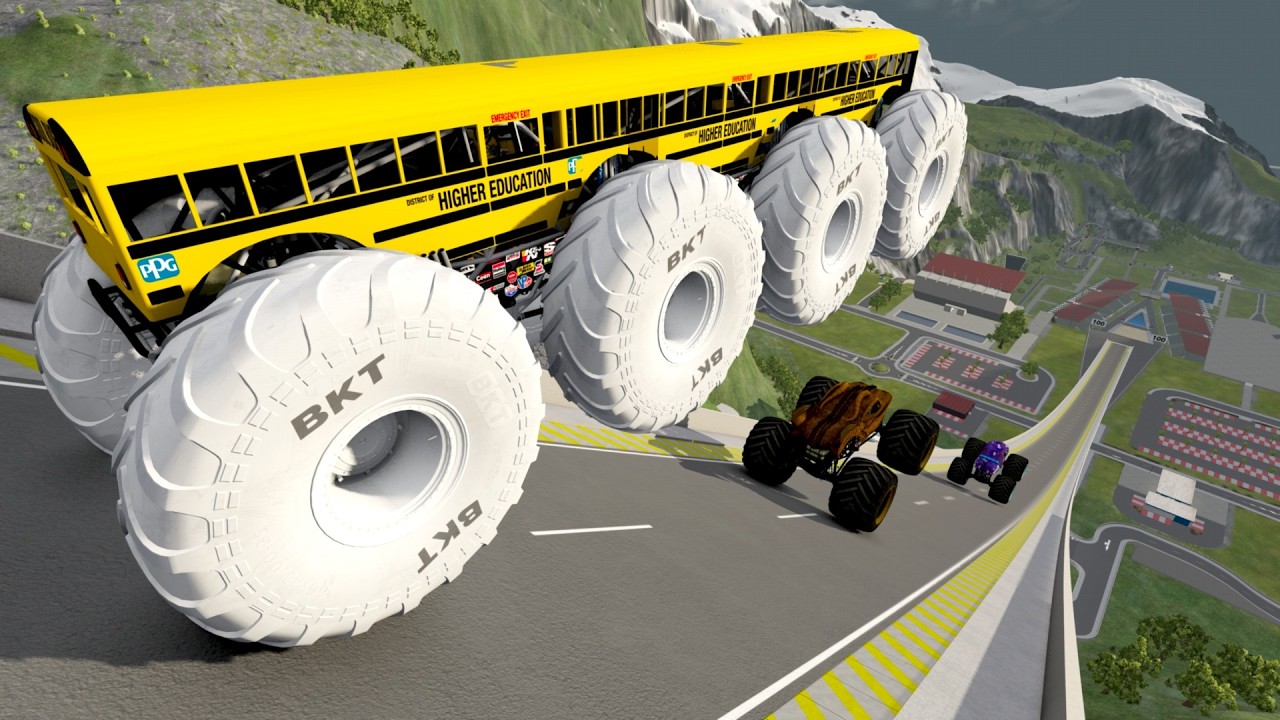 100 MPH Crash Test – BeamNG.drive Realism Test #074😱😱😱