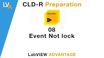 LabVIEW CLD R 08 Event Not lock
