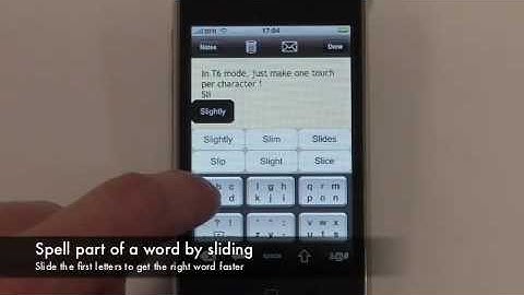 Tikinotes touch and iphone virtual keyboard - Tutorial English Part 2