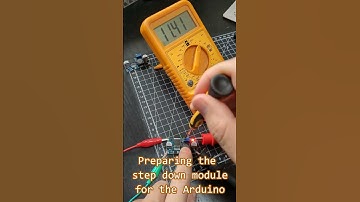 How low can you go? stepdownmodule for esp32 / Arduino