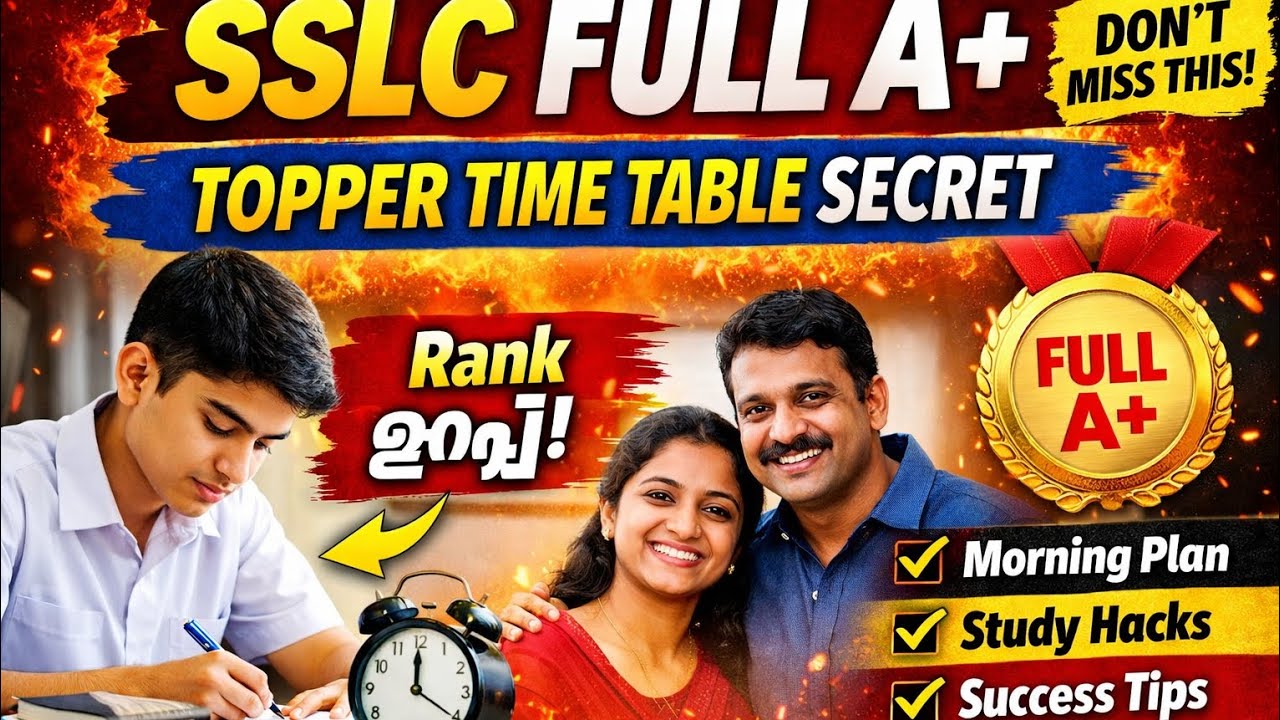 “SSLC 2026 – Full A+ Strategy Revealed!”