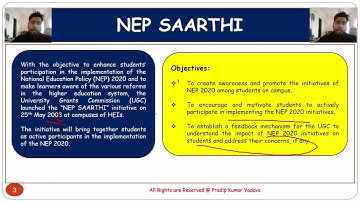 What is NEP SAARTHI and Key steps to implement NEP SAARTHI in a university ?