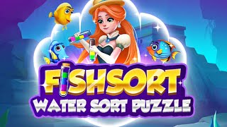 Water Sort Puzzle - FishPuz Gameplay Android Mobile screenshot 4