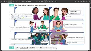 Unit 4 Present Continuous Tense & Present Simple Exercises