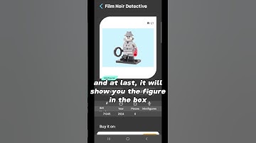 How to use the minifigure blind box scanner feature in the Bricksearch app.  #lego #minifigures