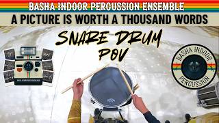 Snare Drum Cam POV | Basha Indoor Percussion 2025 | “A Picture Is Worth A Thousand Words”